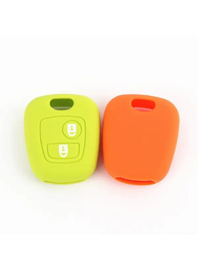 Black Silicone Key Car Case Protector Cover For Peugeot 107 206 207 307 Citroen C1 C2 C3 C4 Zarra Toyota Aygo - Image 5